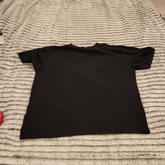 Black and orange Outrank "prayers for my haters" short sleeve tee size L - Picture 4 of 9